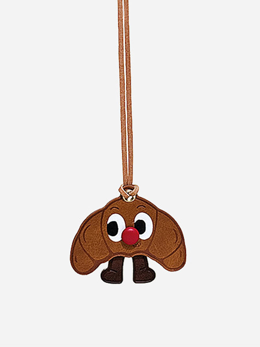 Handmade Toast & Croissant & Cheese Bag Charm