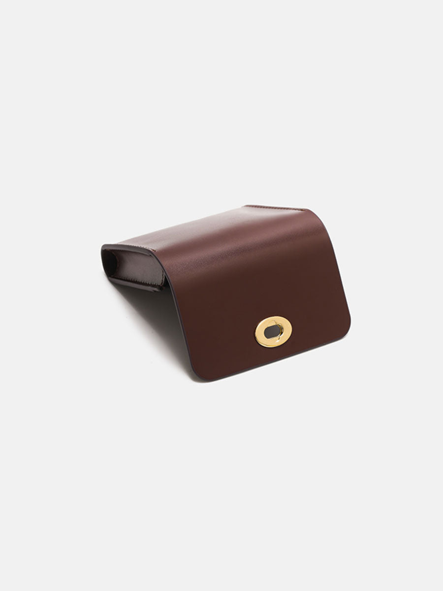 Genuine Leather Coin Purse Black