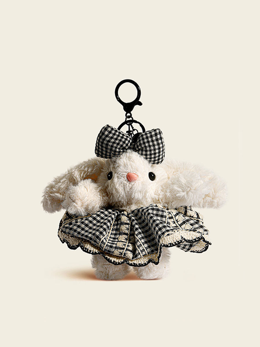 Cute Bunny Plush Bag Charm