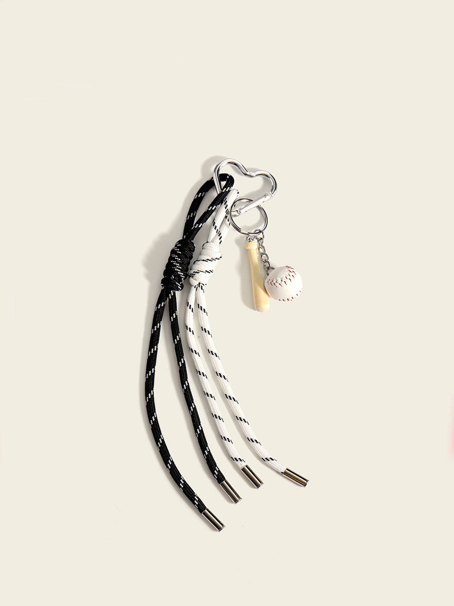 Lanyard Vintage Ball Keychain