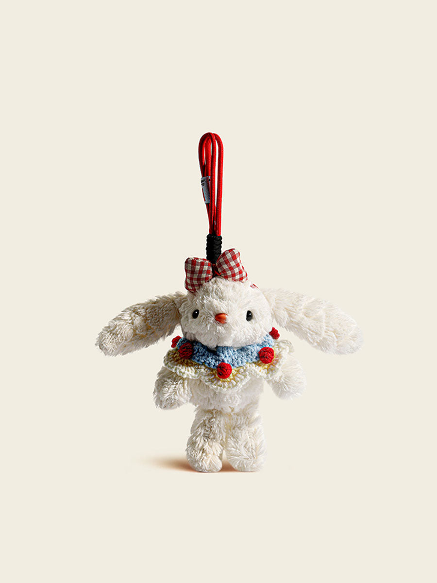 Cute Bunny Plush Bag Charm