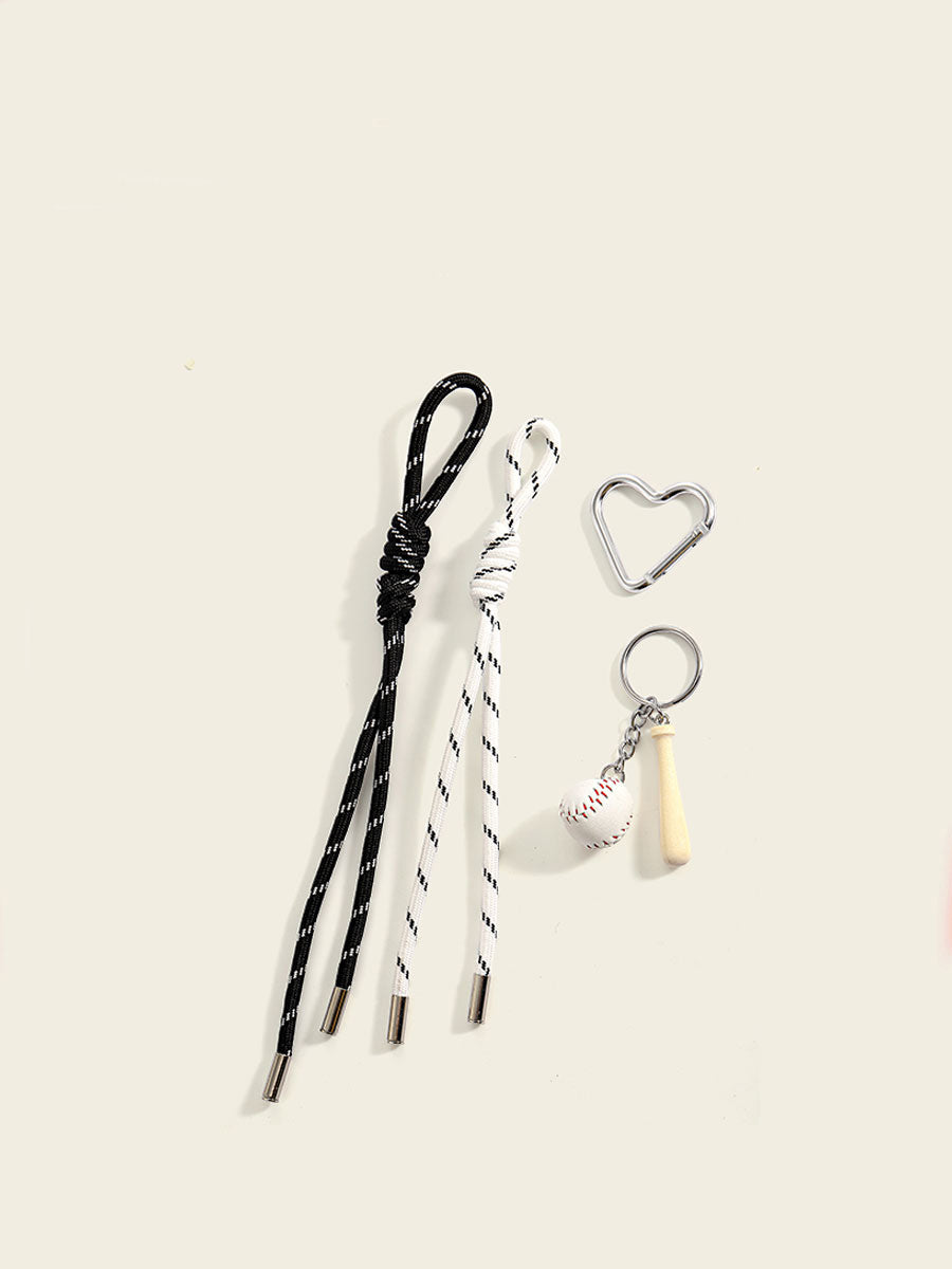 Lanyard Vintage Ball Keychain