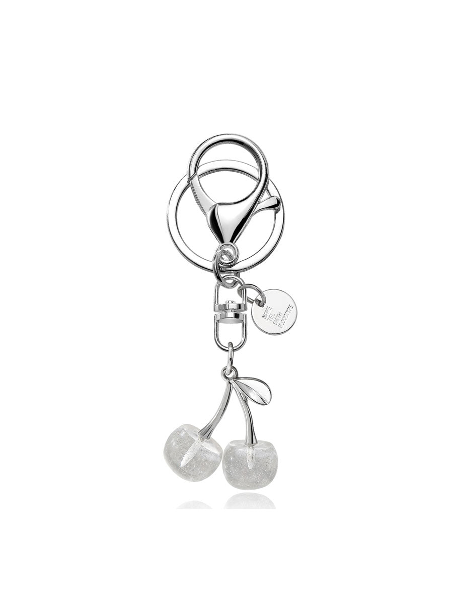Crystal Cherry Keychain