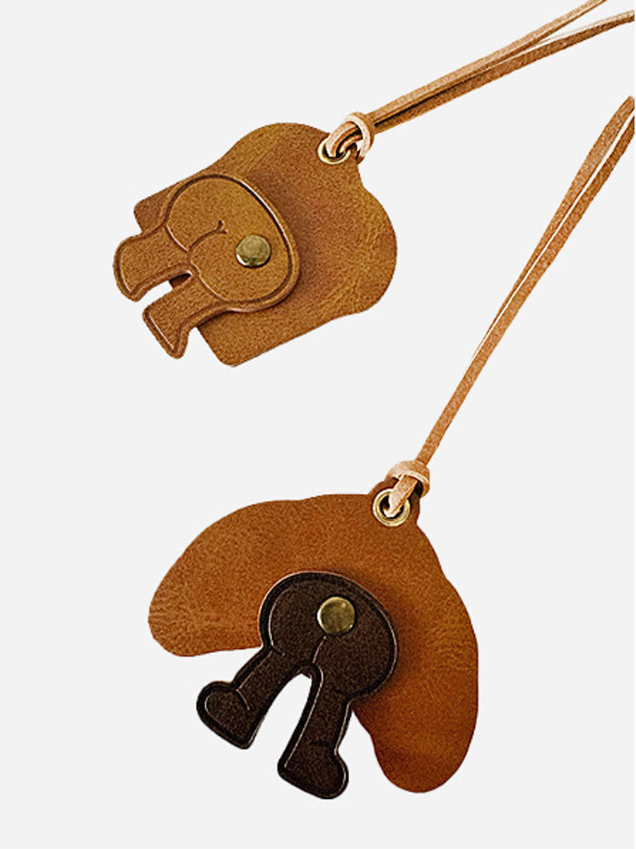 Handmade Toast & Croissant & Cheese Bag Charm