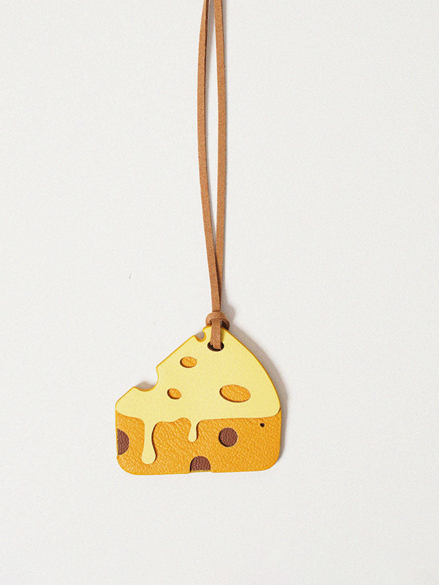 Handmade Toast & Croissant & Cheese Bag Charm