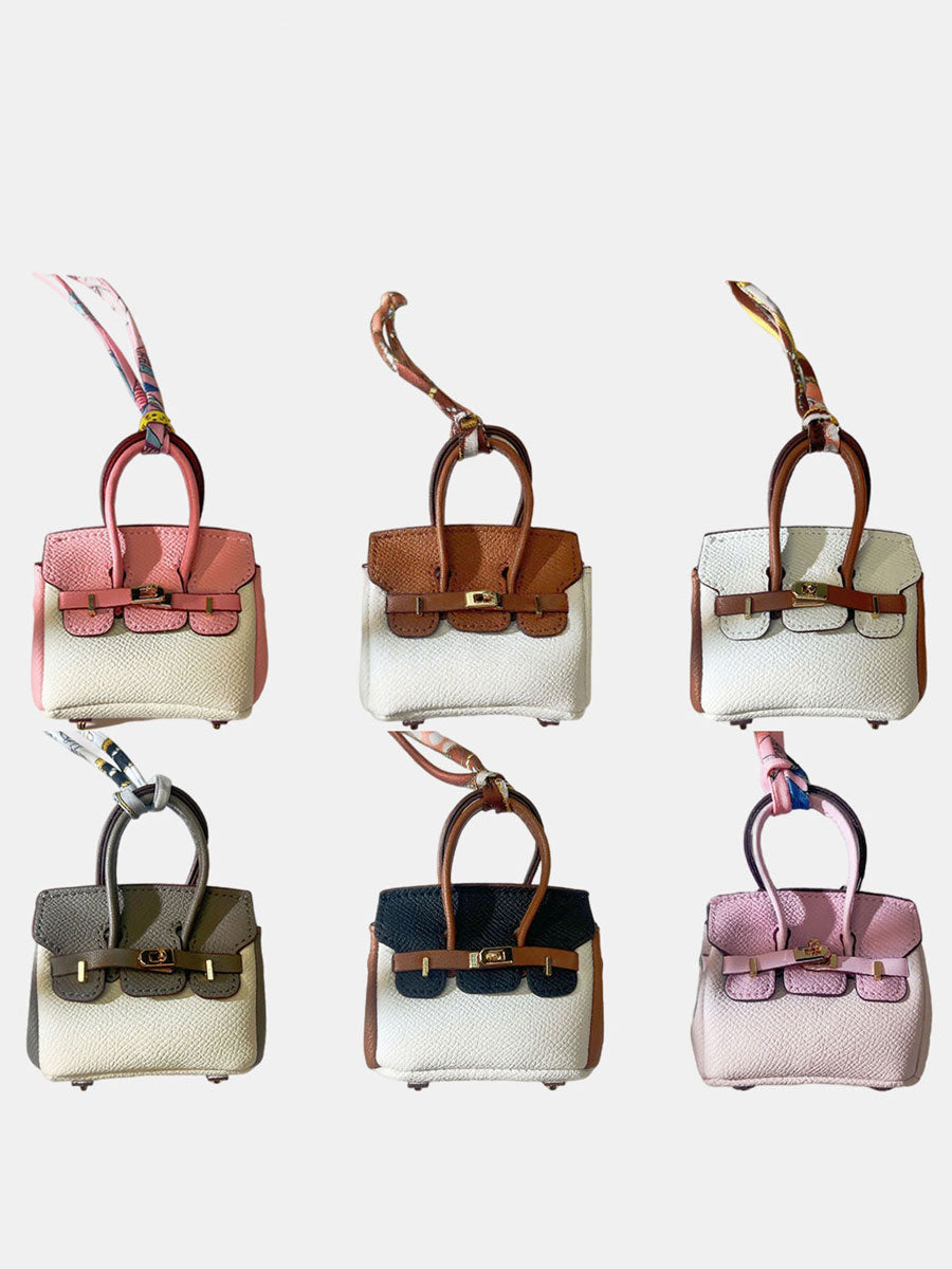 Mini Kelly Bag Charm for Car & Keychain