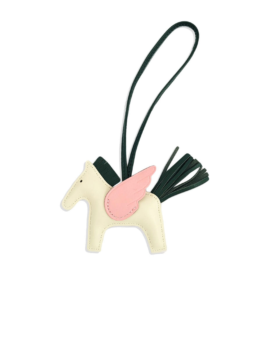 Luxury Leather Pegasus Bag Charm