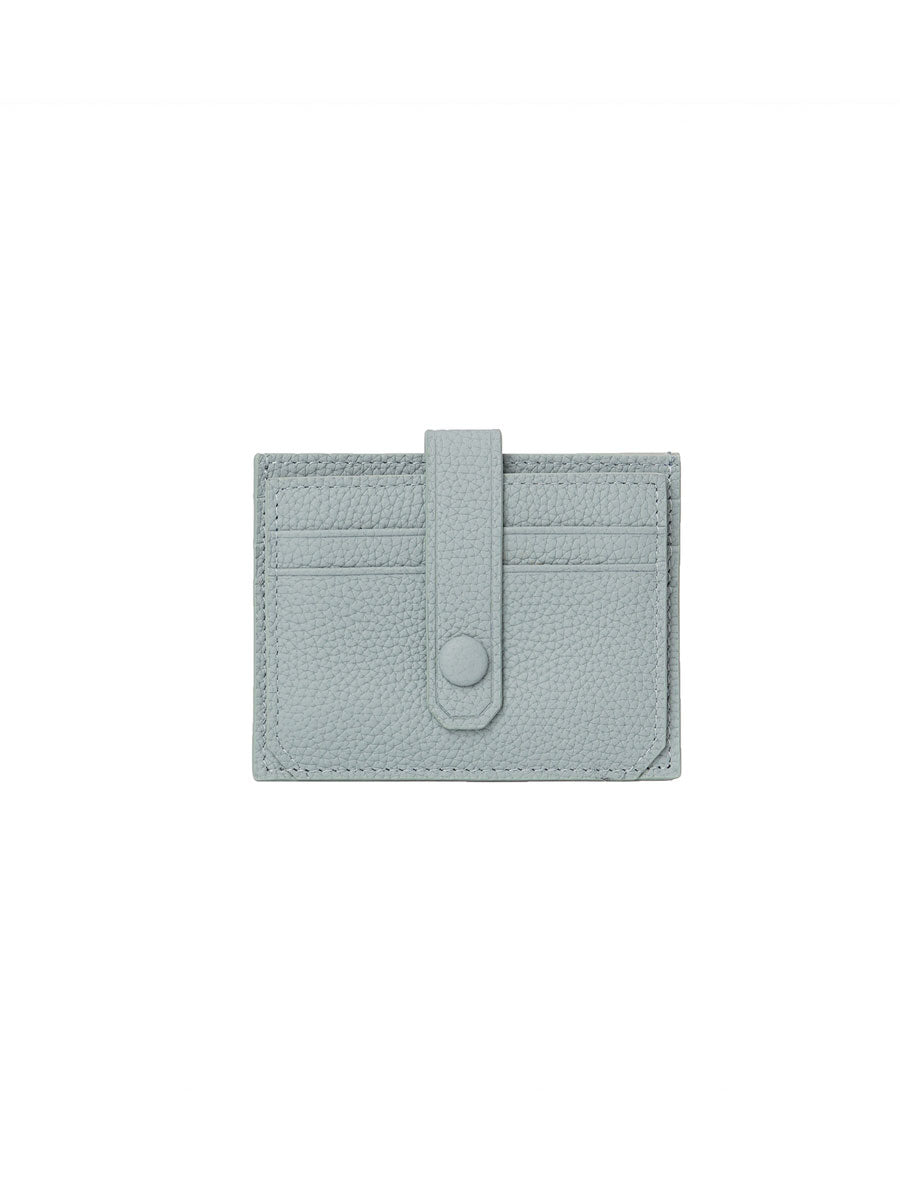 Slim Leather Card Holder Wallet  Orange