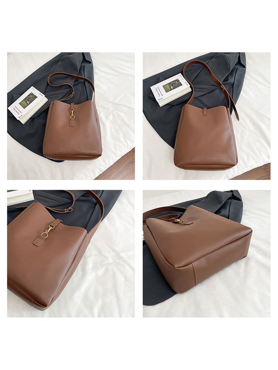 Trendy Bucket Bag Black