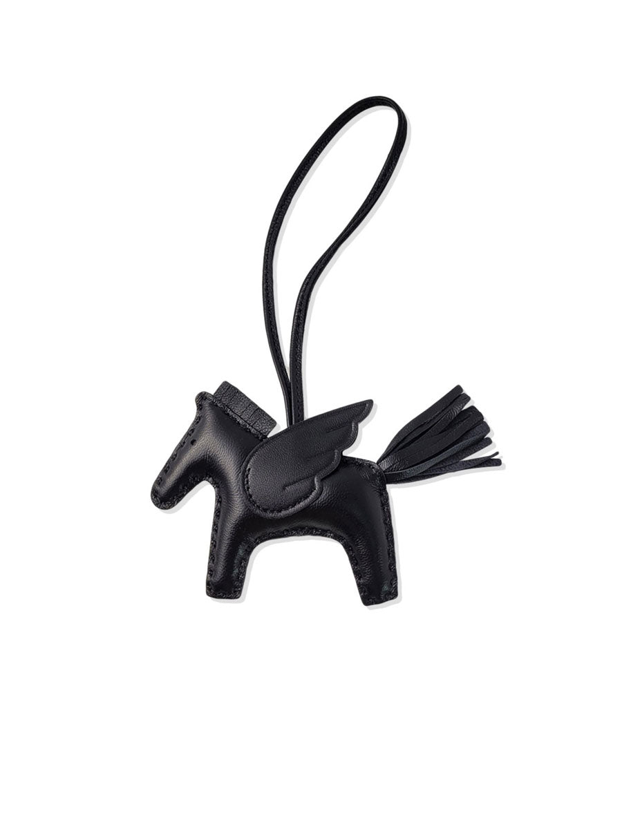 Luxury Leather Pegasus Bag Charm