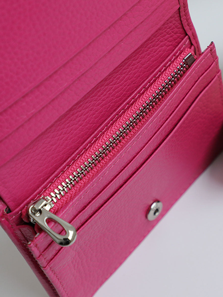 Genuine Leather Card Holder Wallet Green