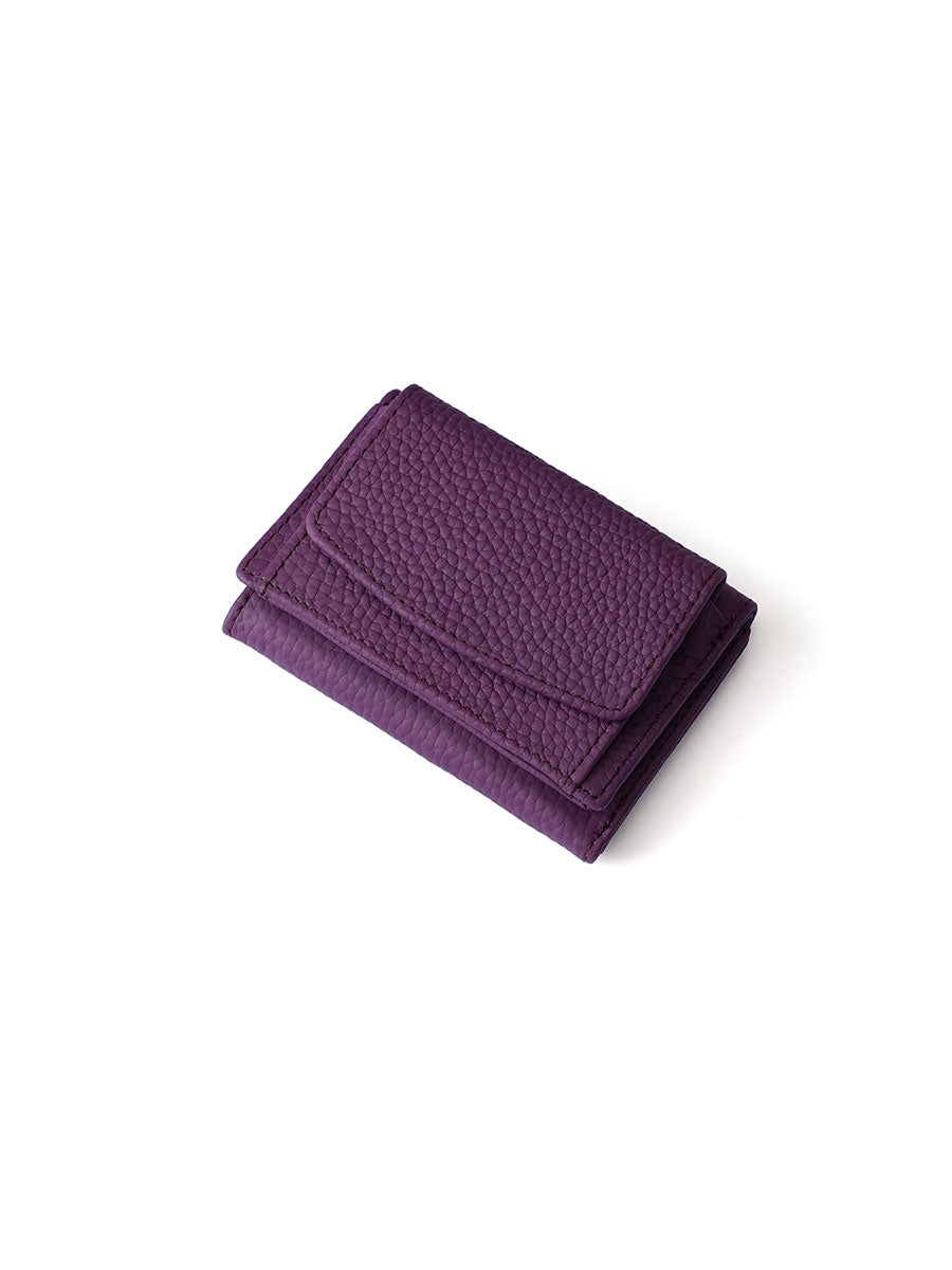 Genuine Leather Mini Wallet RFID 18