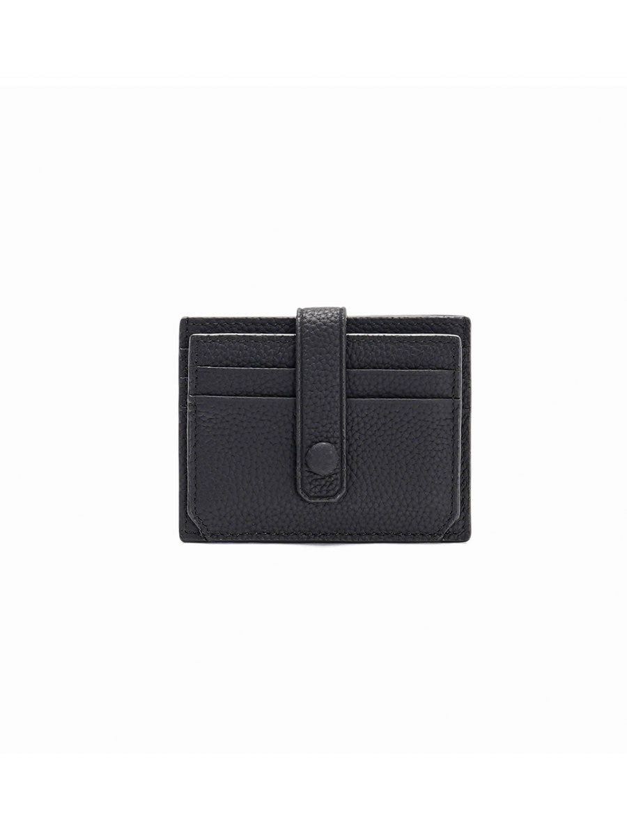 Slim Leather Card Holder Wallet  Orange