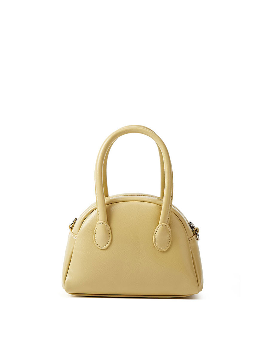 Mini Half Moon Crossbody Bag Yellow