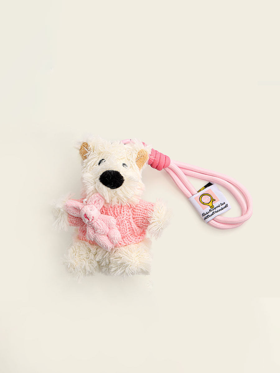 Westie Puppy Bag Charm