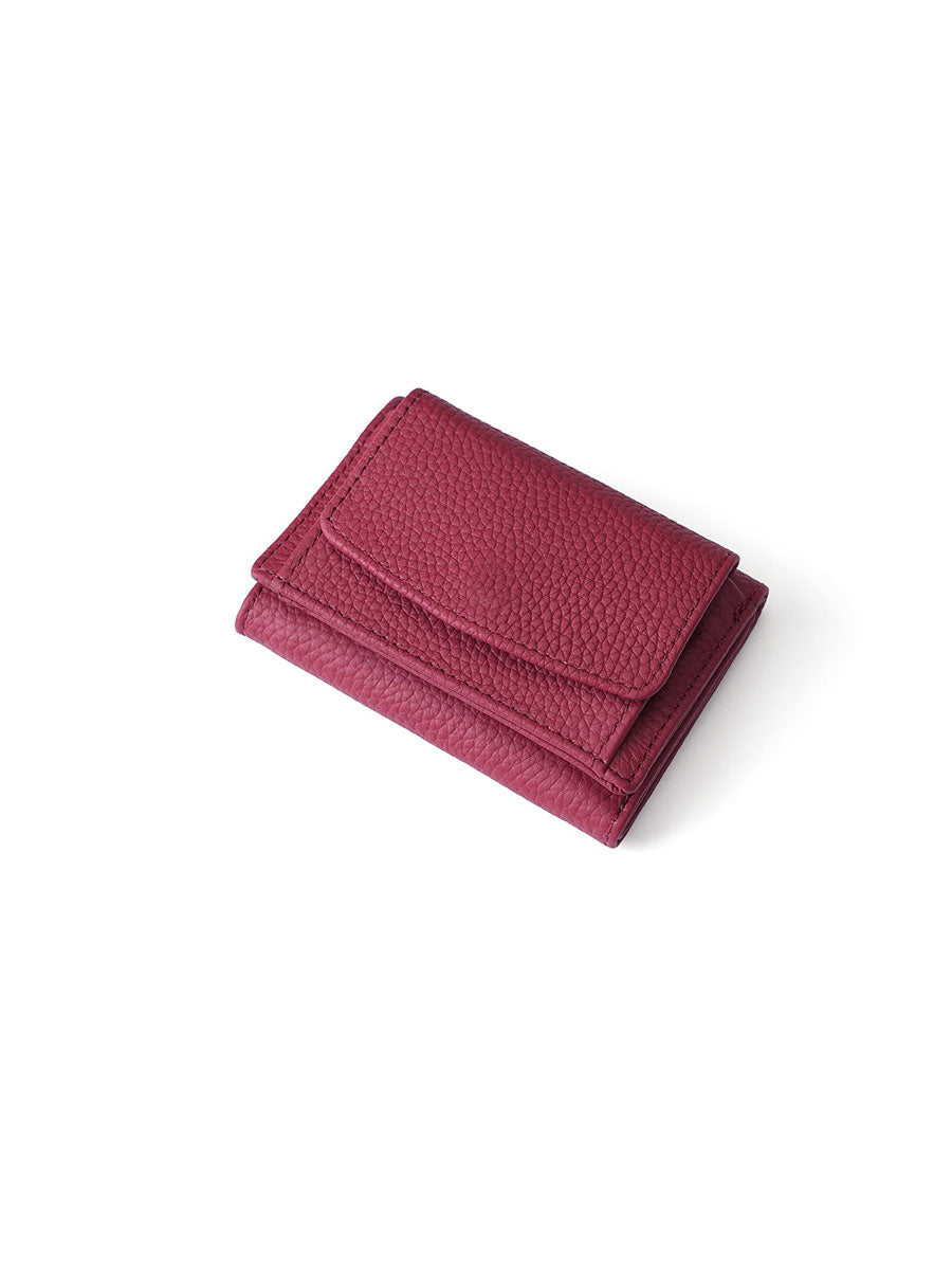 Genuine Leather Mini Wallet RFID 18