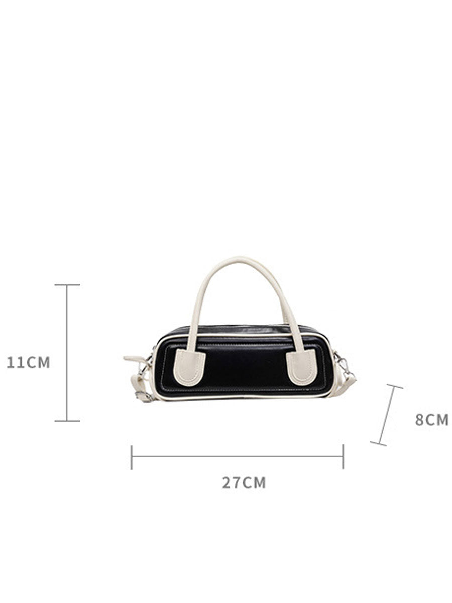 Trendy Long Mini Tote Bag Pink