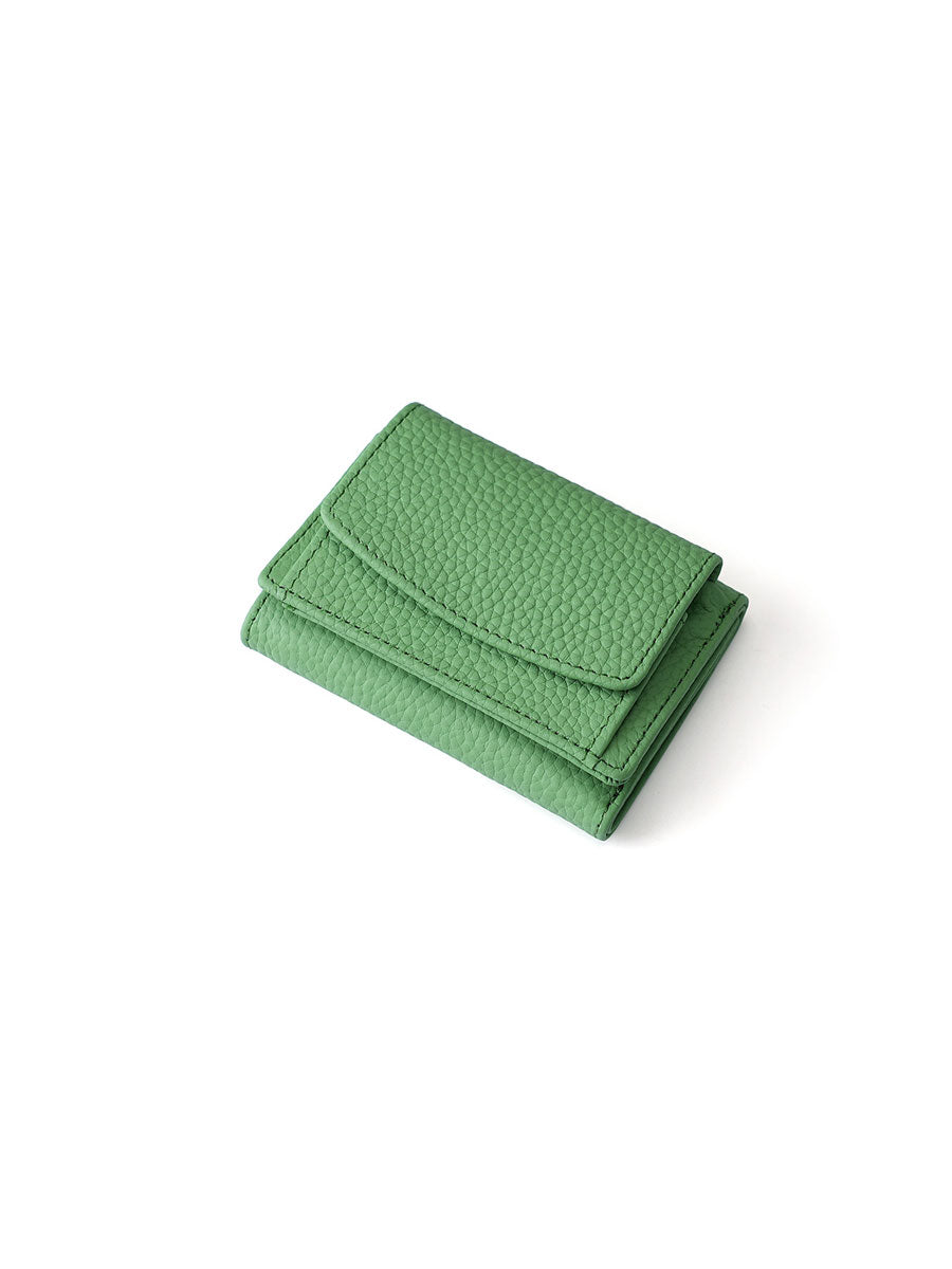 Genuine Leather Mini Wallet RFID 18