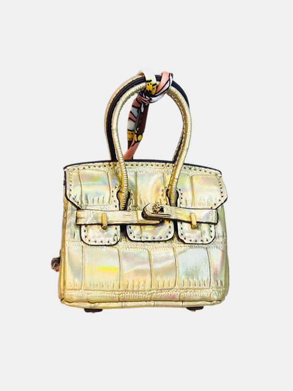 Mini Kelly Bag Charm for Car & Keychain