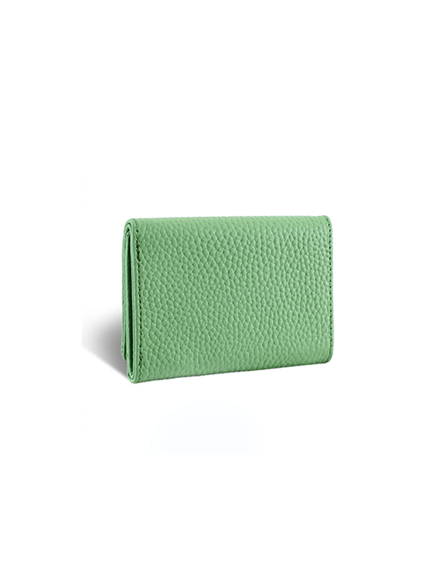 Genuine Leather Mini Wallet RFID 18