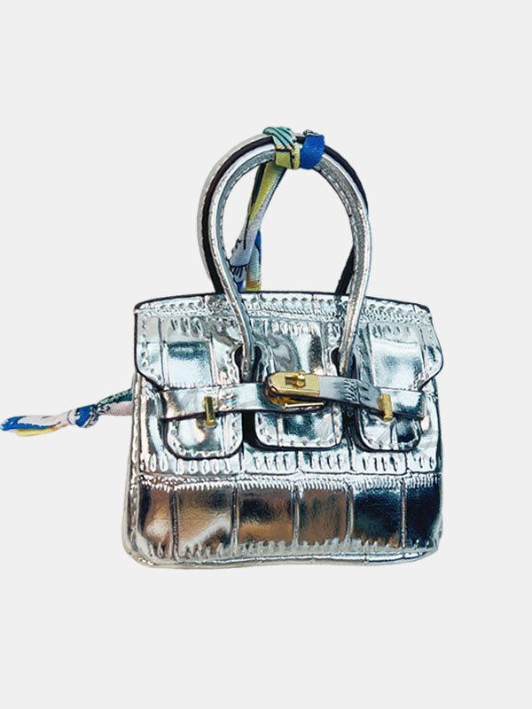 Mini Kelly Bag Charm for Car & Keychain