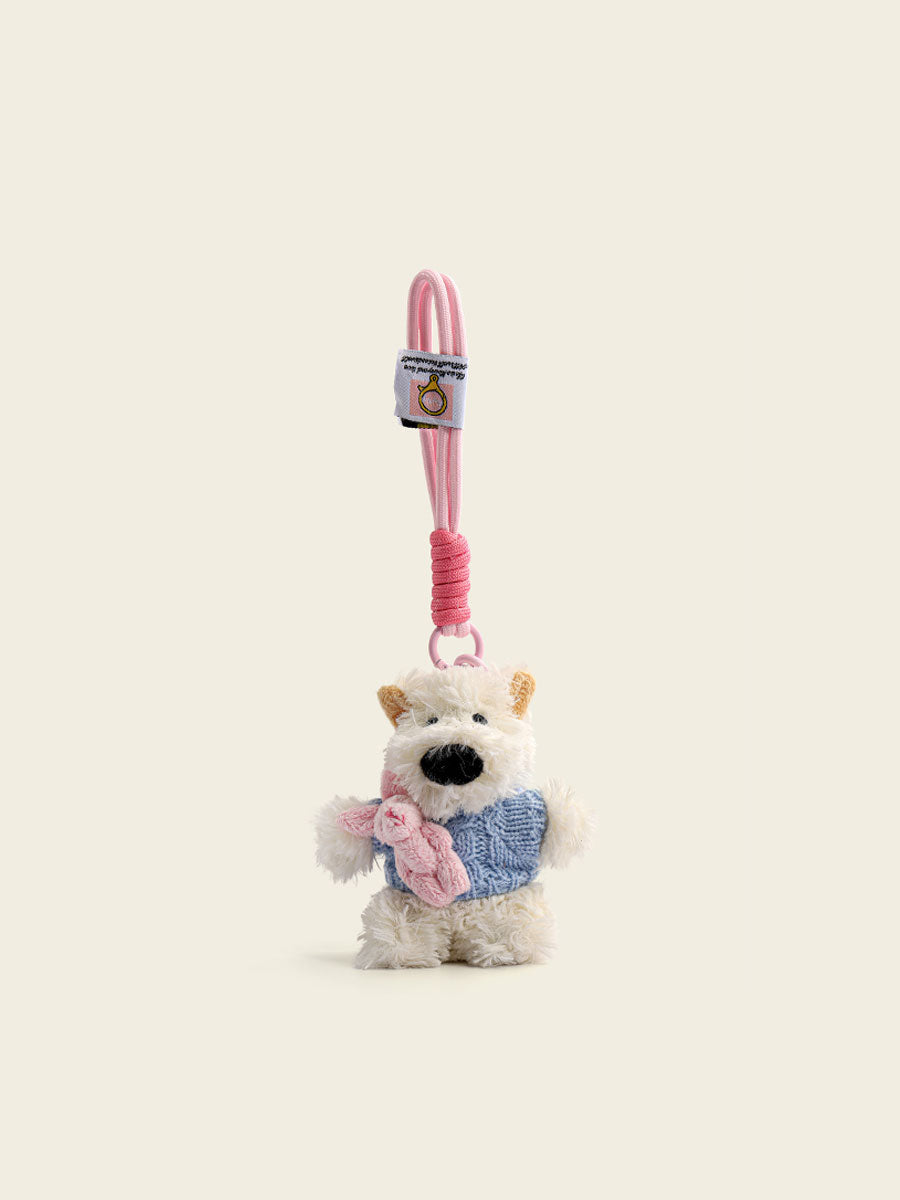 Westie Puppy Bag Charm