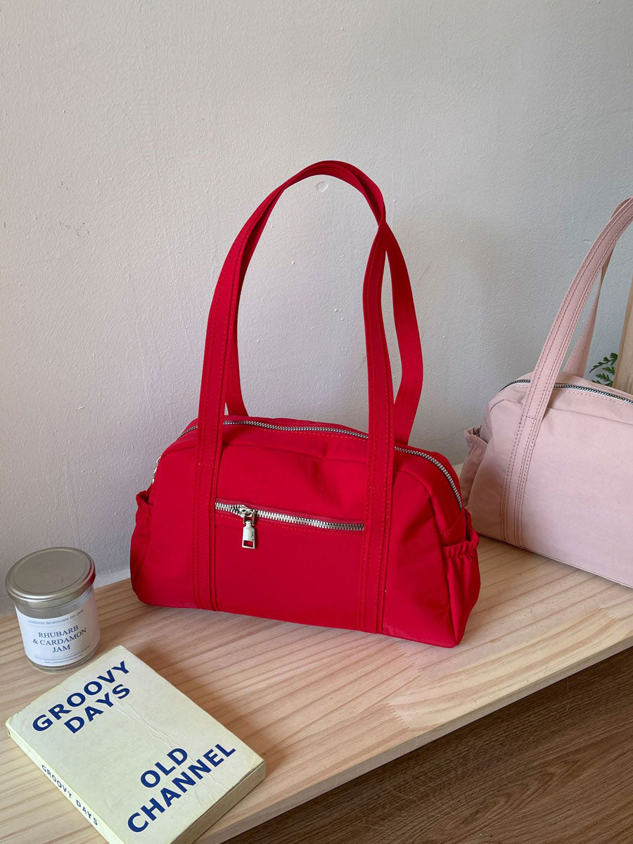 Casual Nylon Travel Bag Pink