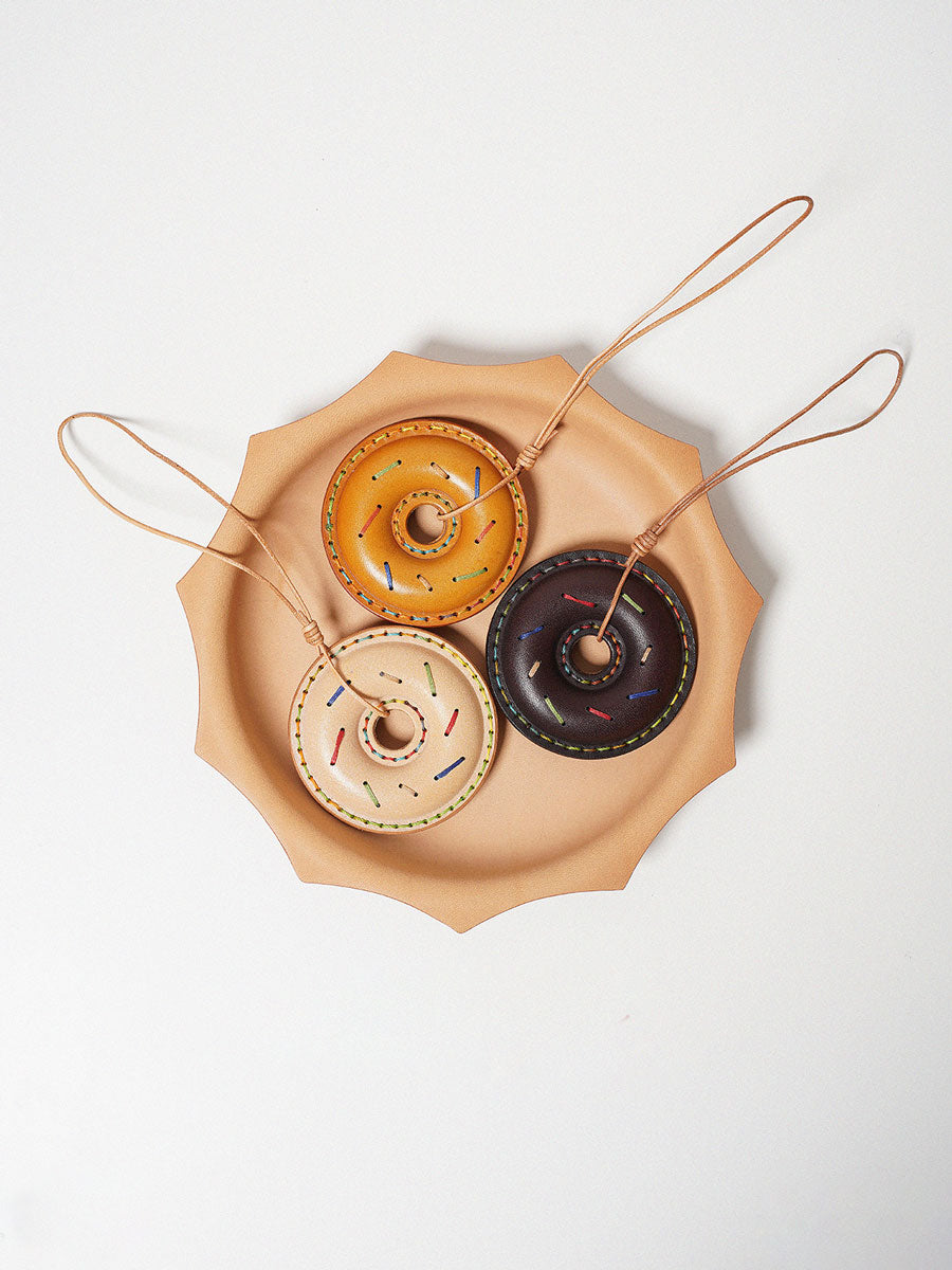 Handmade Donut Bag Charm