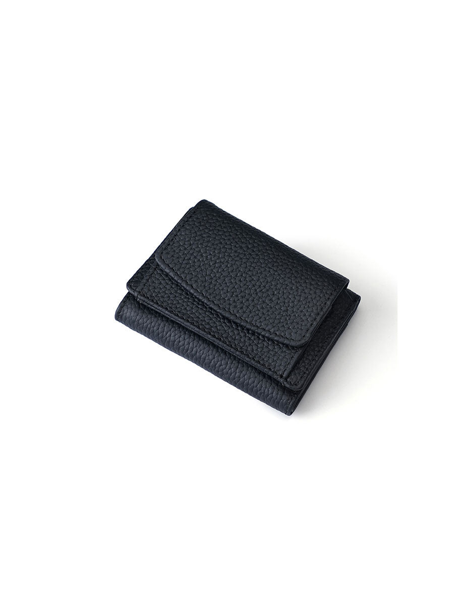 Genuine Leather Mini Wallet RFID 18