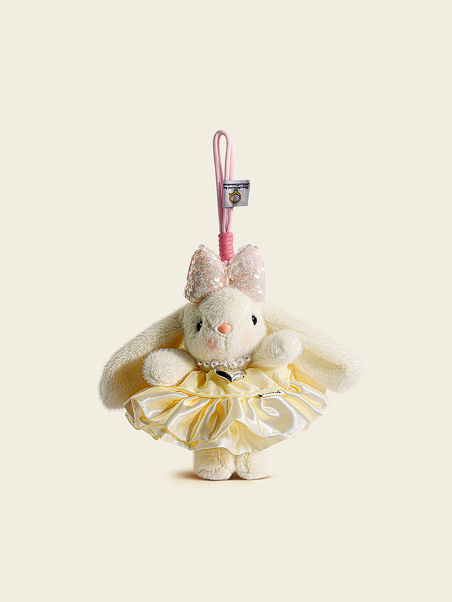 Long Ear Bunny Plush Bag Charm