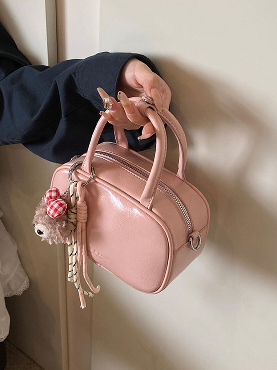 Cute Mini Crossbody Satchel Black