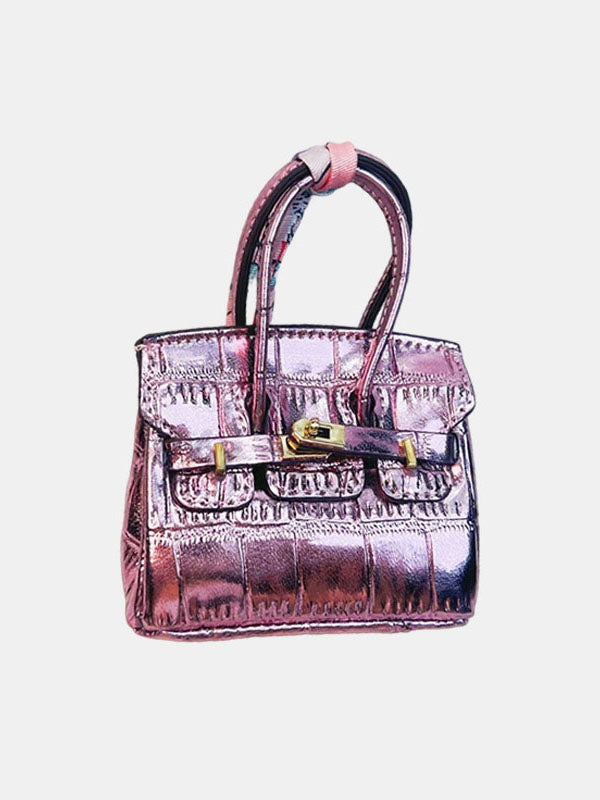Mini Kelly Bag Charm for Car & Keychain