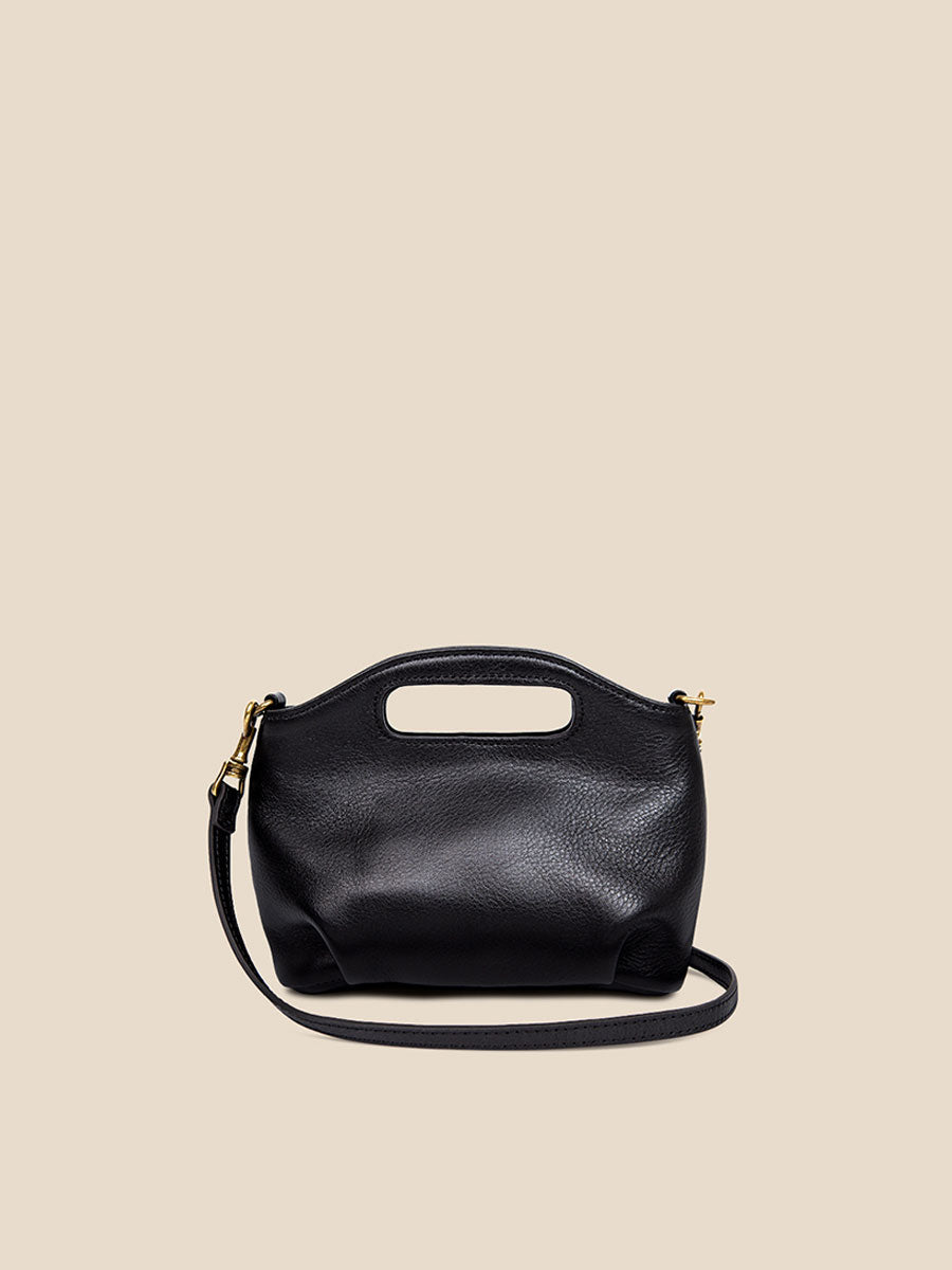 Minimalist Genuine Leather Cloud Bag Red