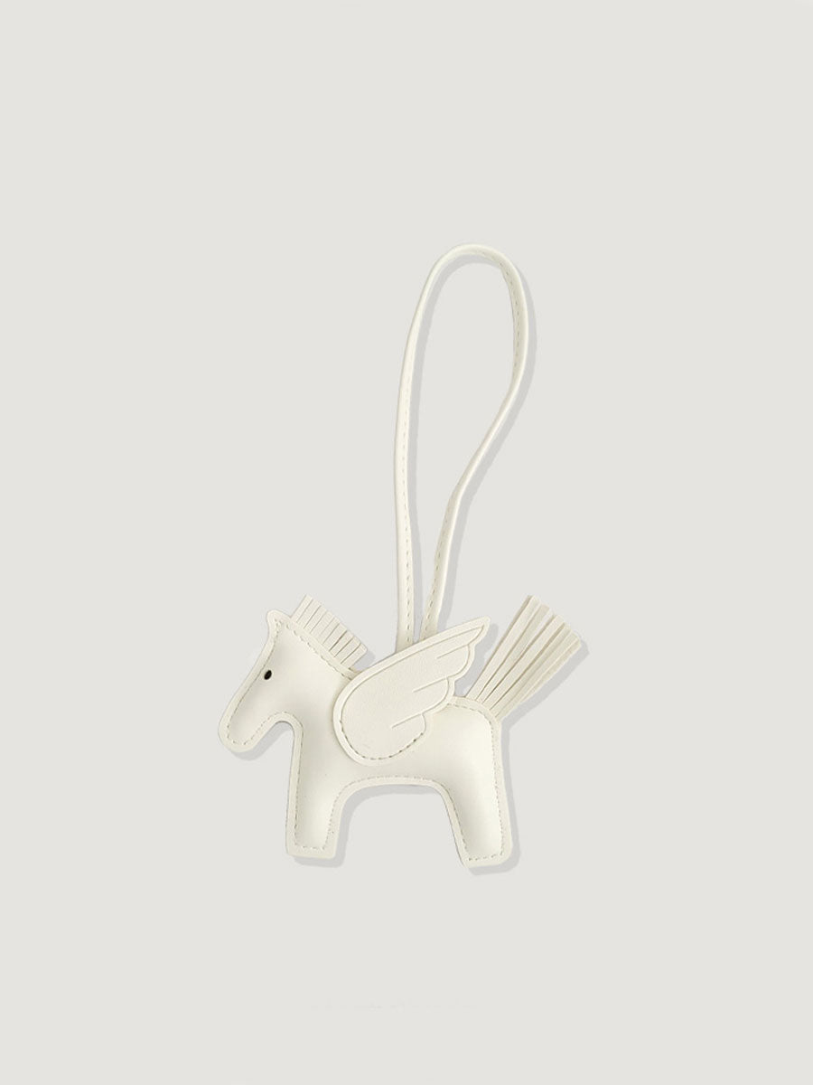 Luxury Leather Pony Bag Charm