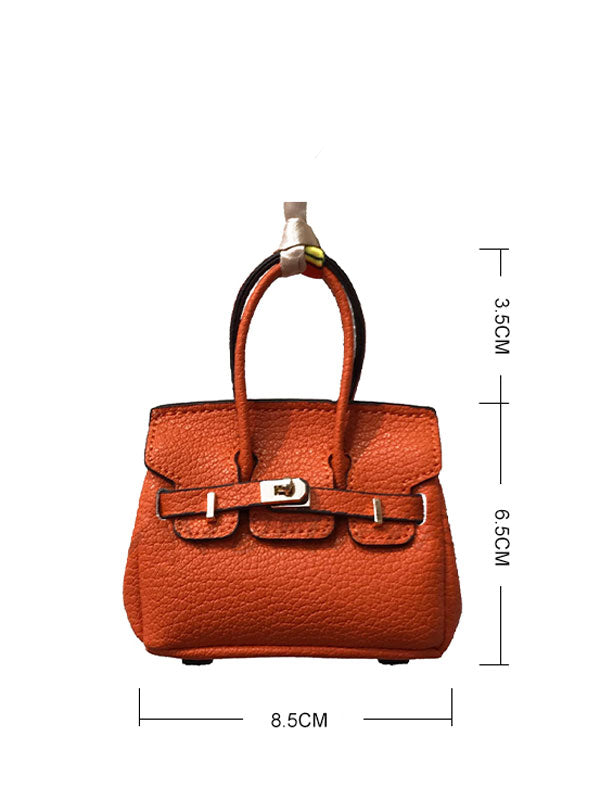 Mini Kelly Bag Charm for Car & Keychain