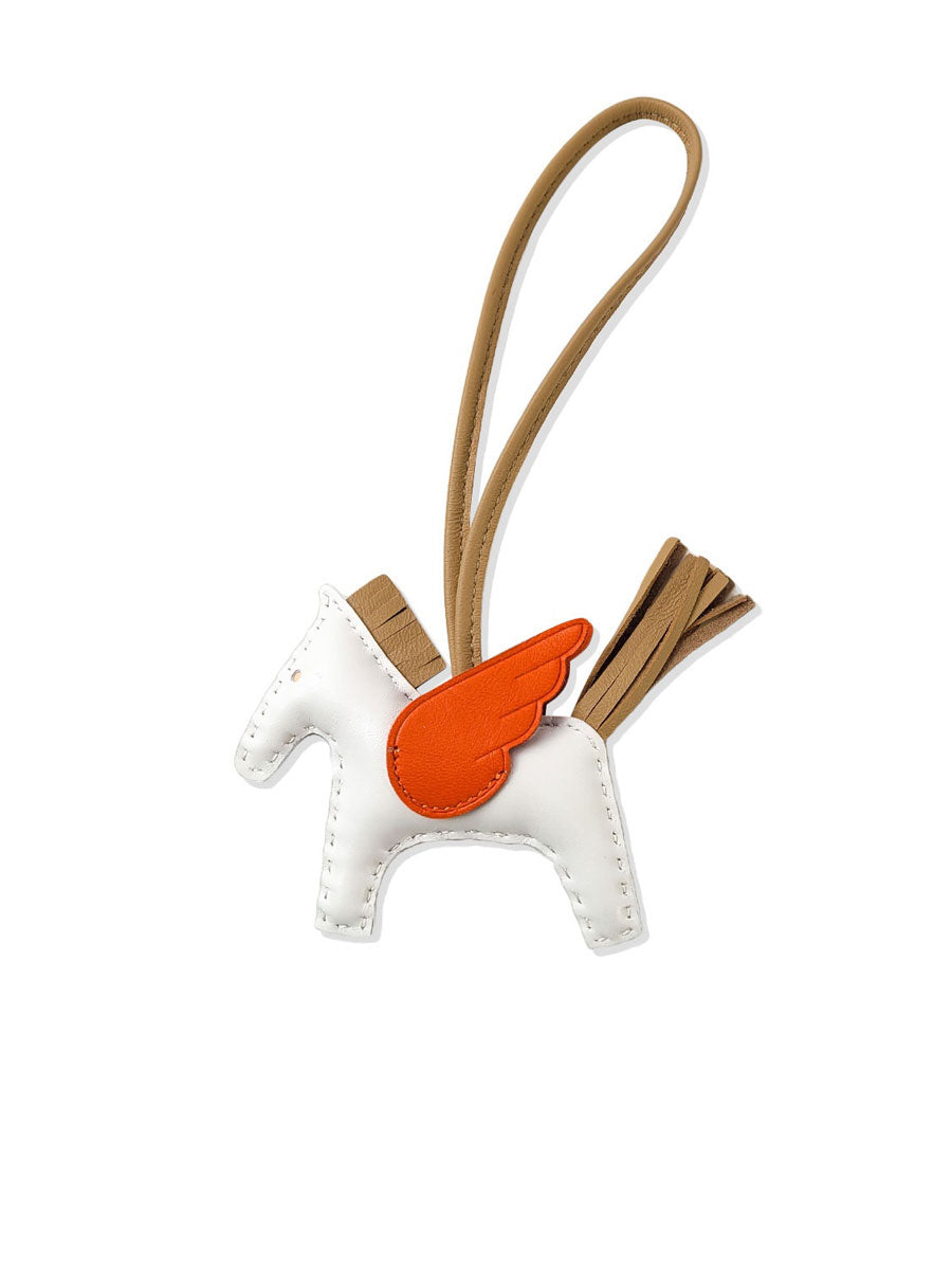 Luxury Leather Pegasus Bag Charm