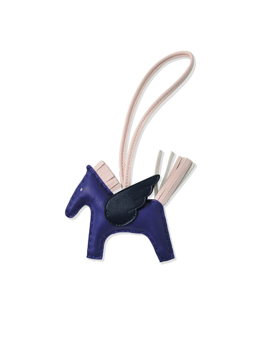 Luxury Leather Pegasus Bag Charm