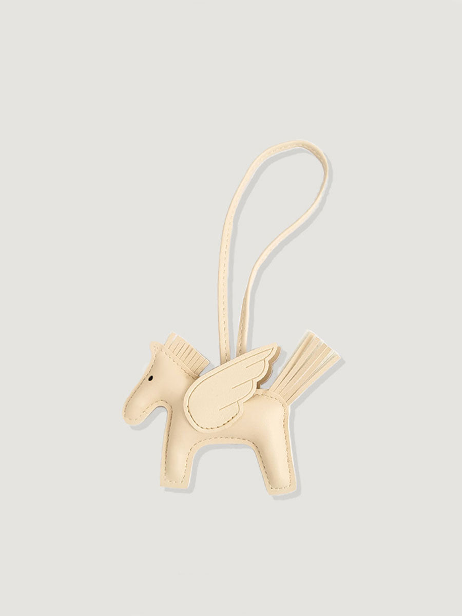 Luxury Leather Pony Bag Charm