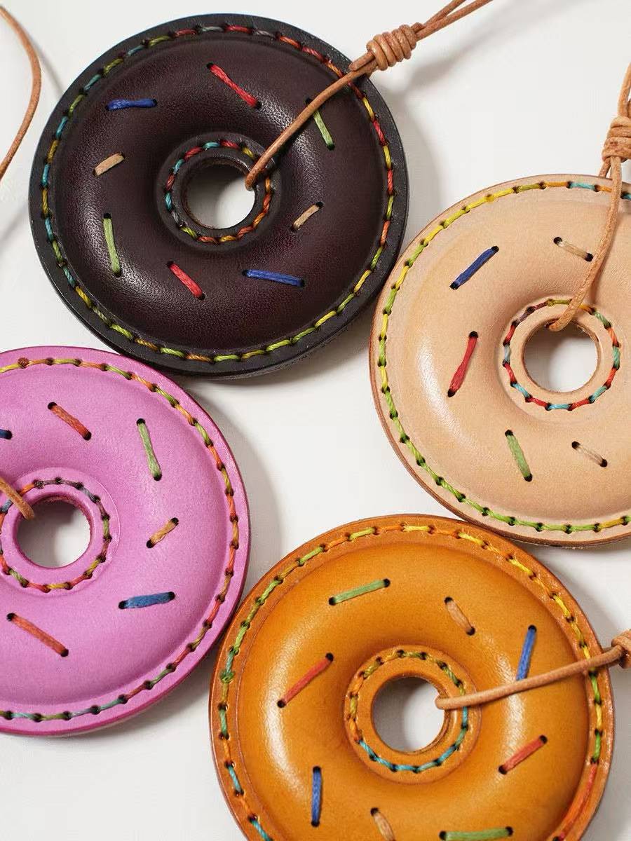 Handmade Donut Bag Charm