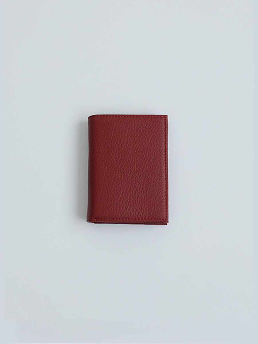 Genuine Leather Card Holder Wallet Green