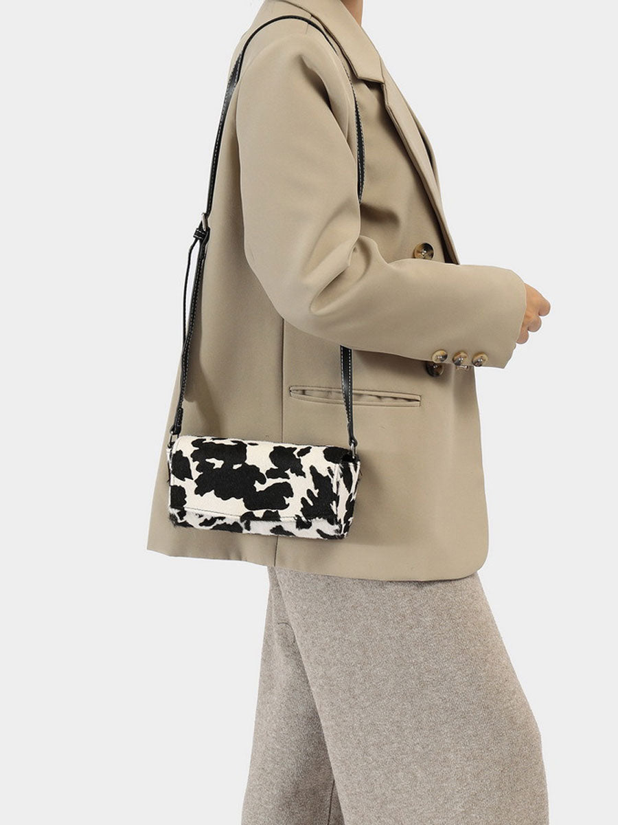 Fashion Animal Pattern Crossbody Bag Zebra Pattern