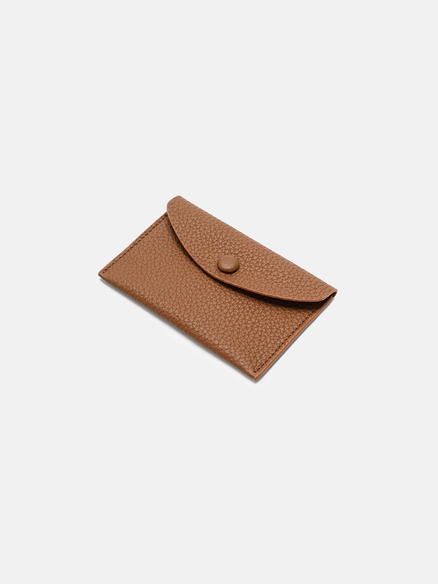Luxury Genuine Leather Slim Card Holder Black