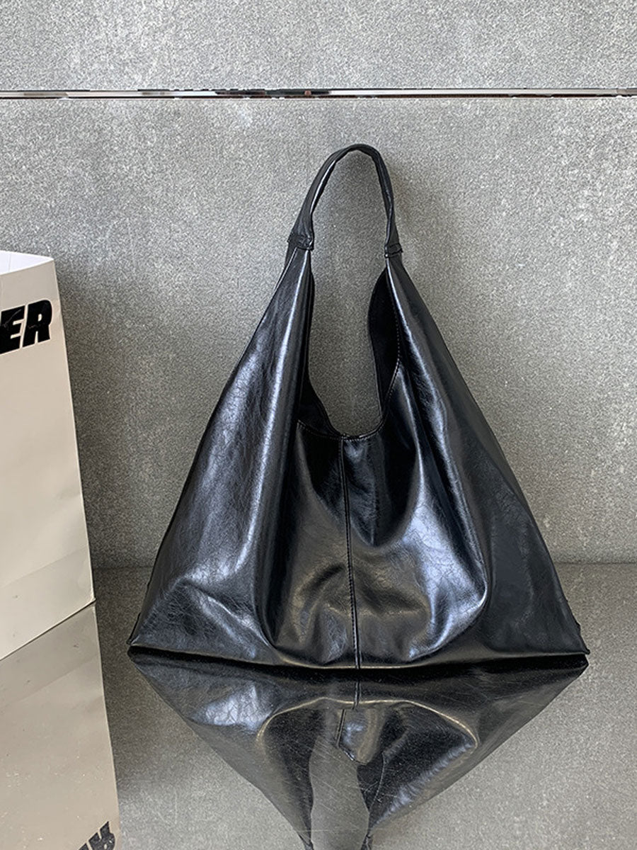Trendy Women’s Large Tote Bag Black