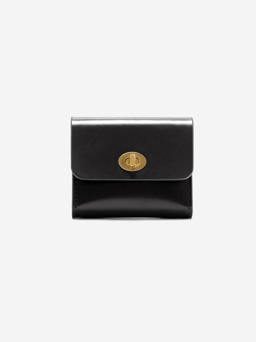 Genuine Leather Coin Purse Brown
