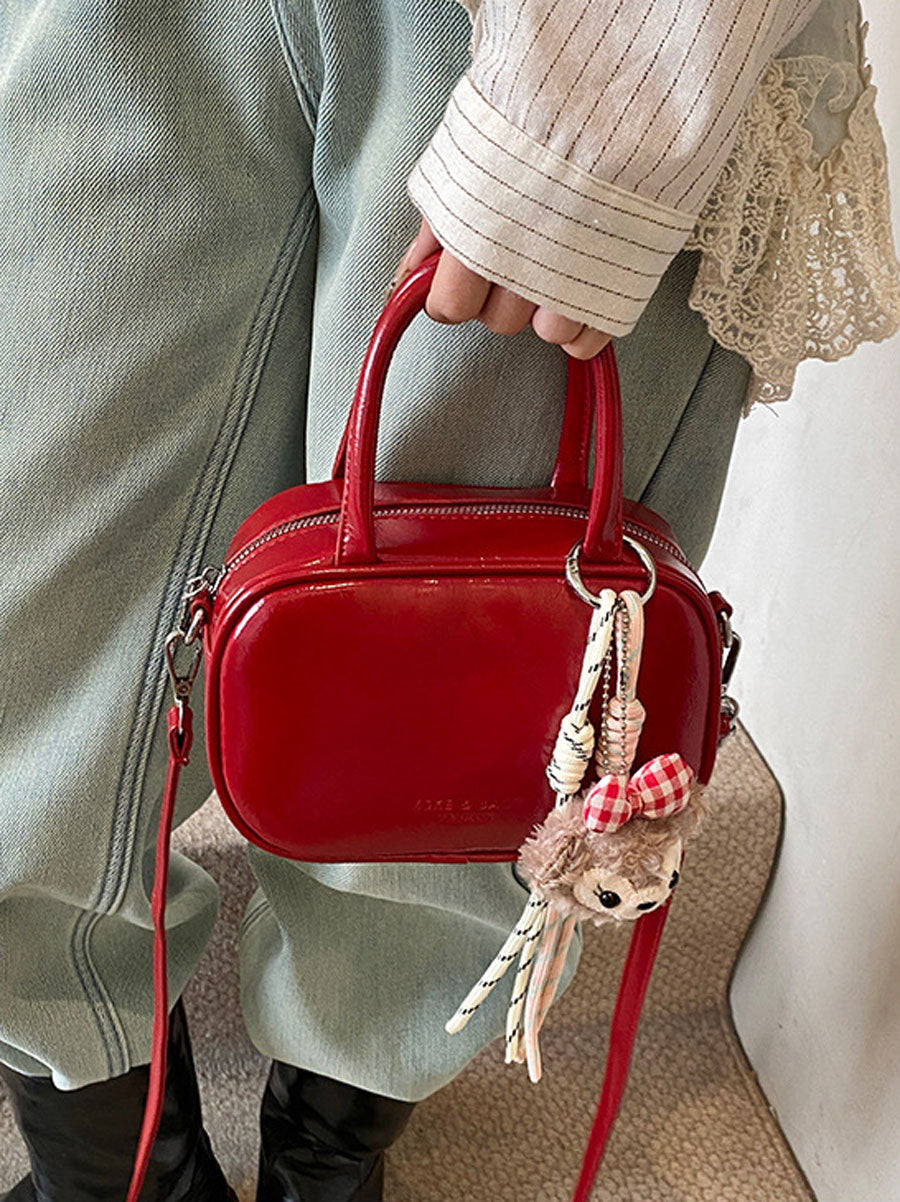 Cute Mini Crossbody Satchel Black