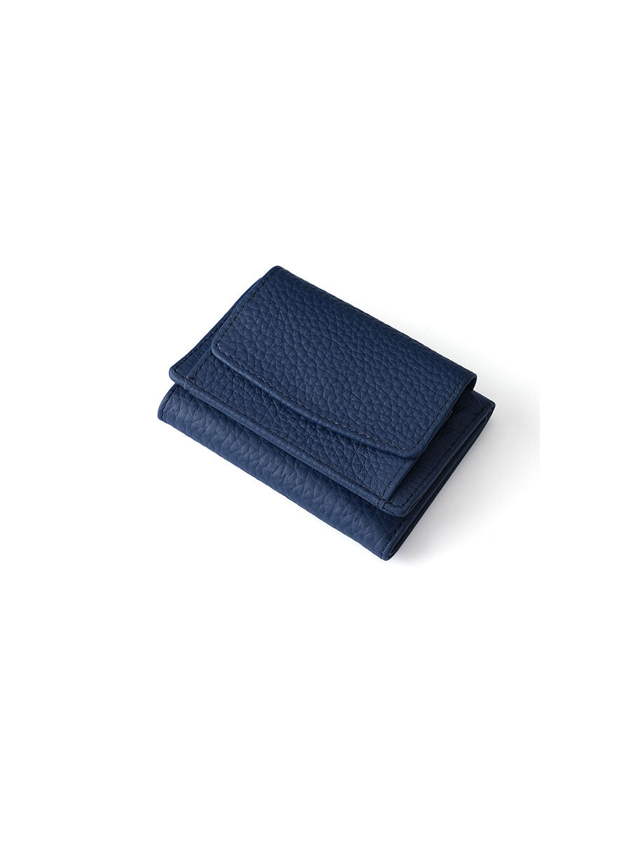 Genuine Leather Mini Wallet RFID 18