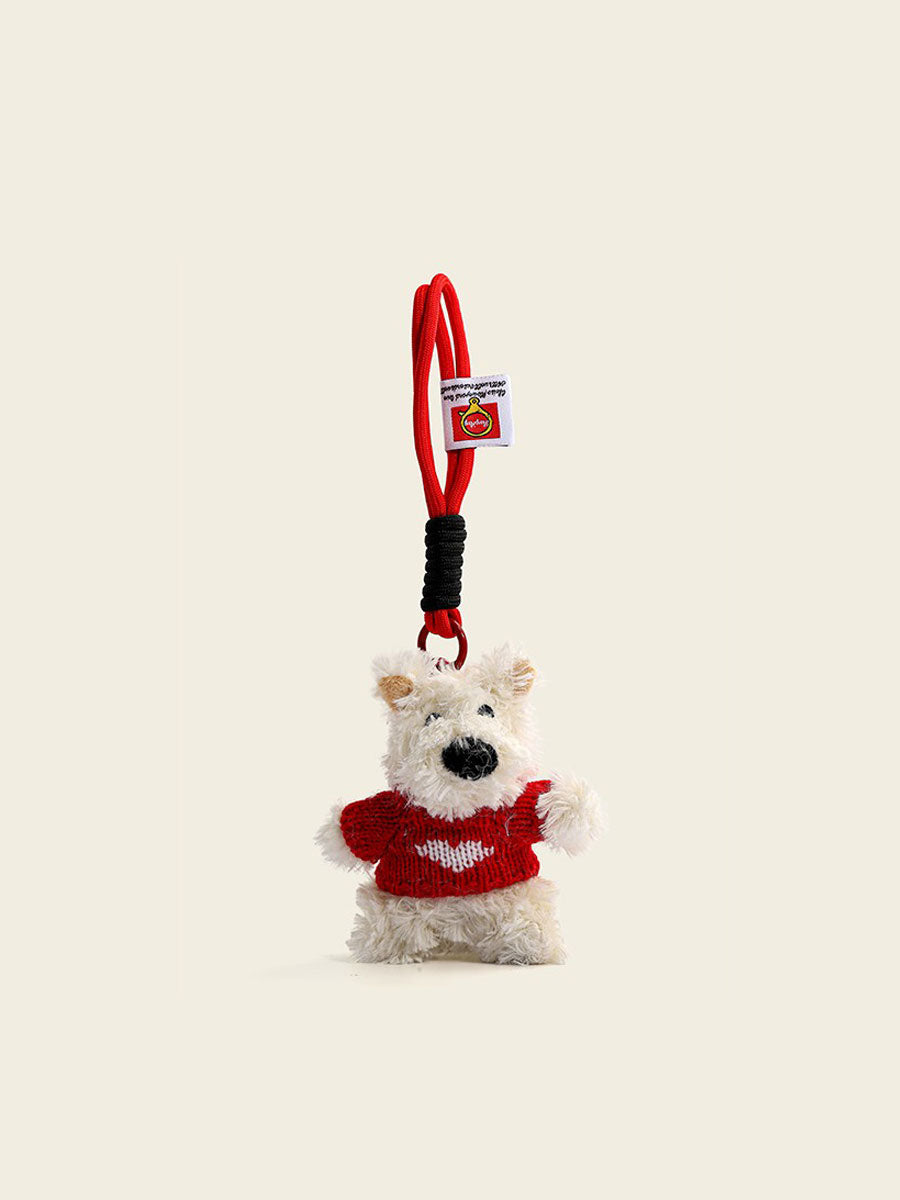 Westie Puppy Bag Charm