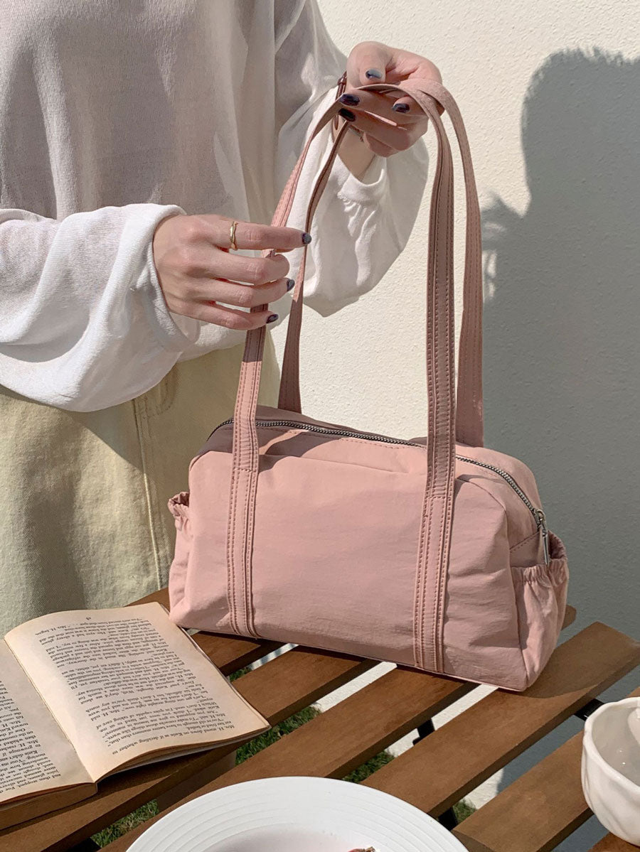 Casual Nylon Travel Bag Pink