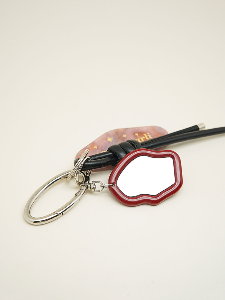 Heart Charm Acrylic Keychain