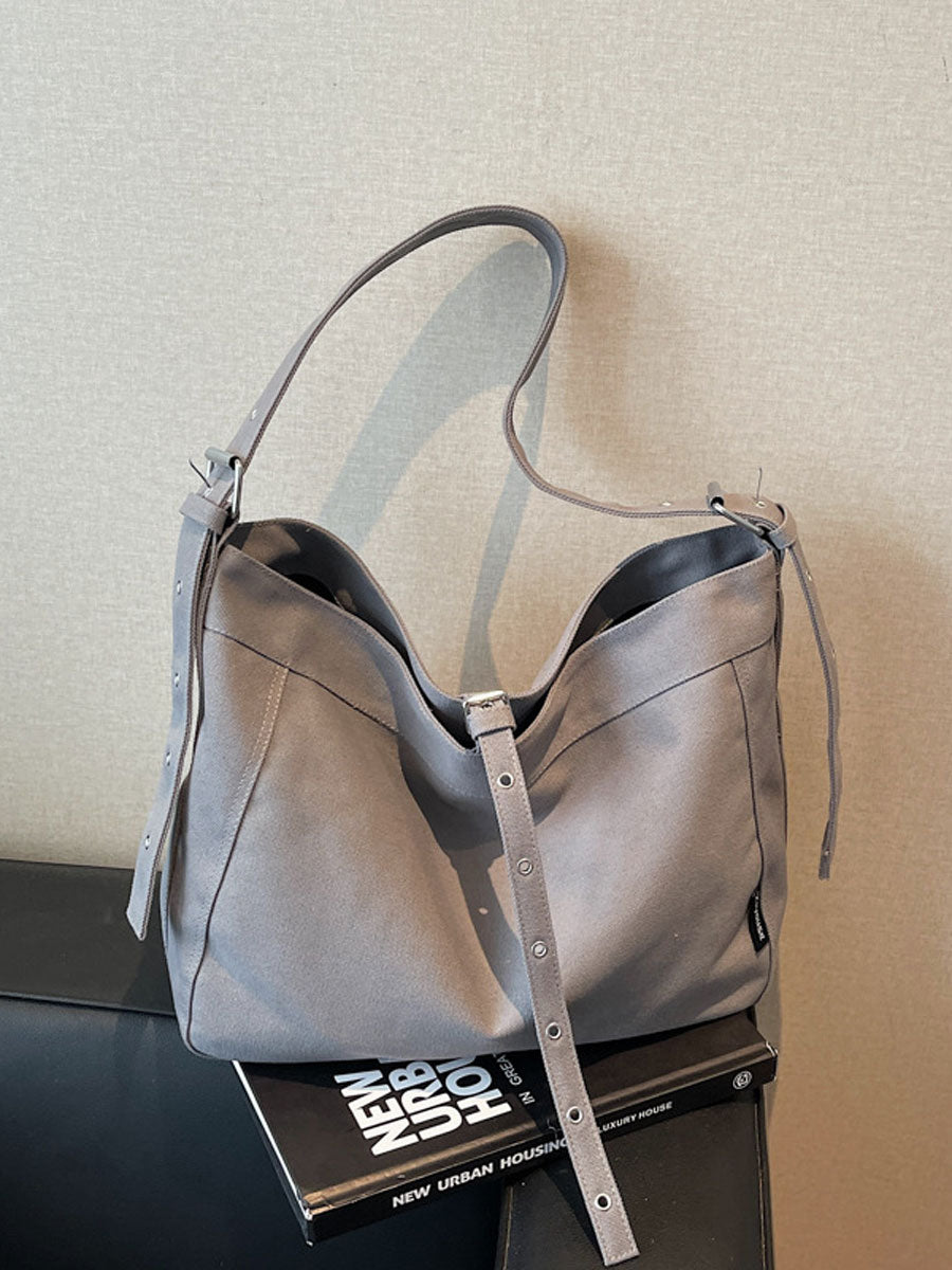 Vintage Canvas Tote Bag White
